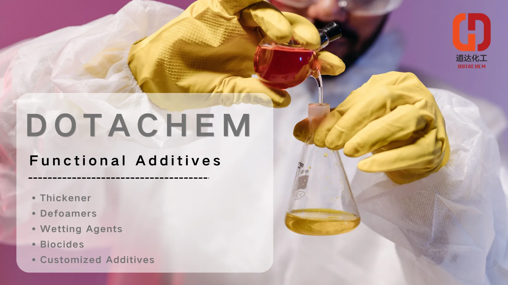 Dotachem's செயல்பாட்டு சேர்க்கைகள் தொடர் அறிமுகம்: தொழில்துறை சூத்திரங்களுக்கான நடைமுறை தீர்வுகள்